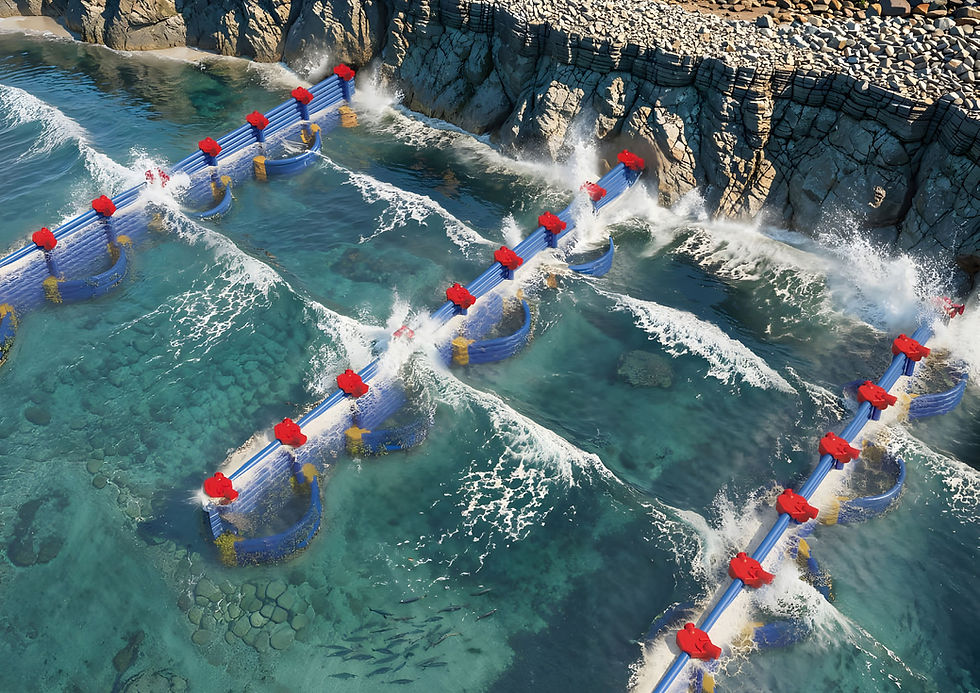Hydrantula Sea Groynes
