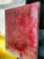 Abstract original artwork for sale: Crimson Lattice
