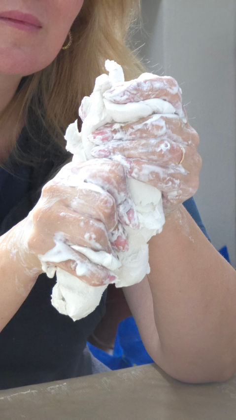 Start of sculpturing with a clue