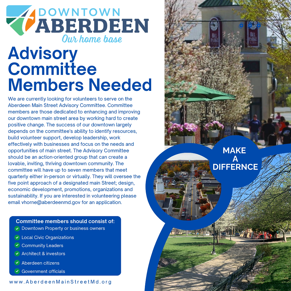 Advisory Committee Application