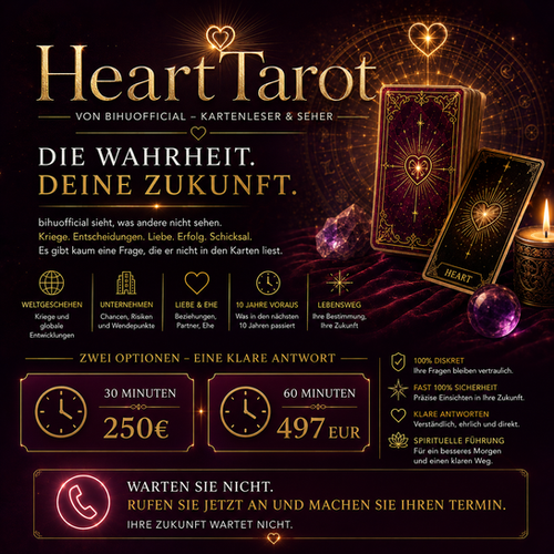 HeartTarot with bihuofficial - 60 min. | TRUEHN NETWORK