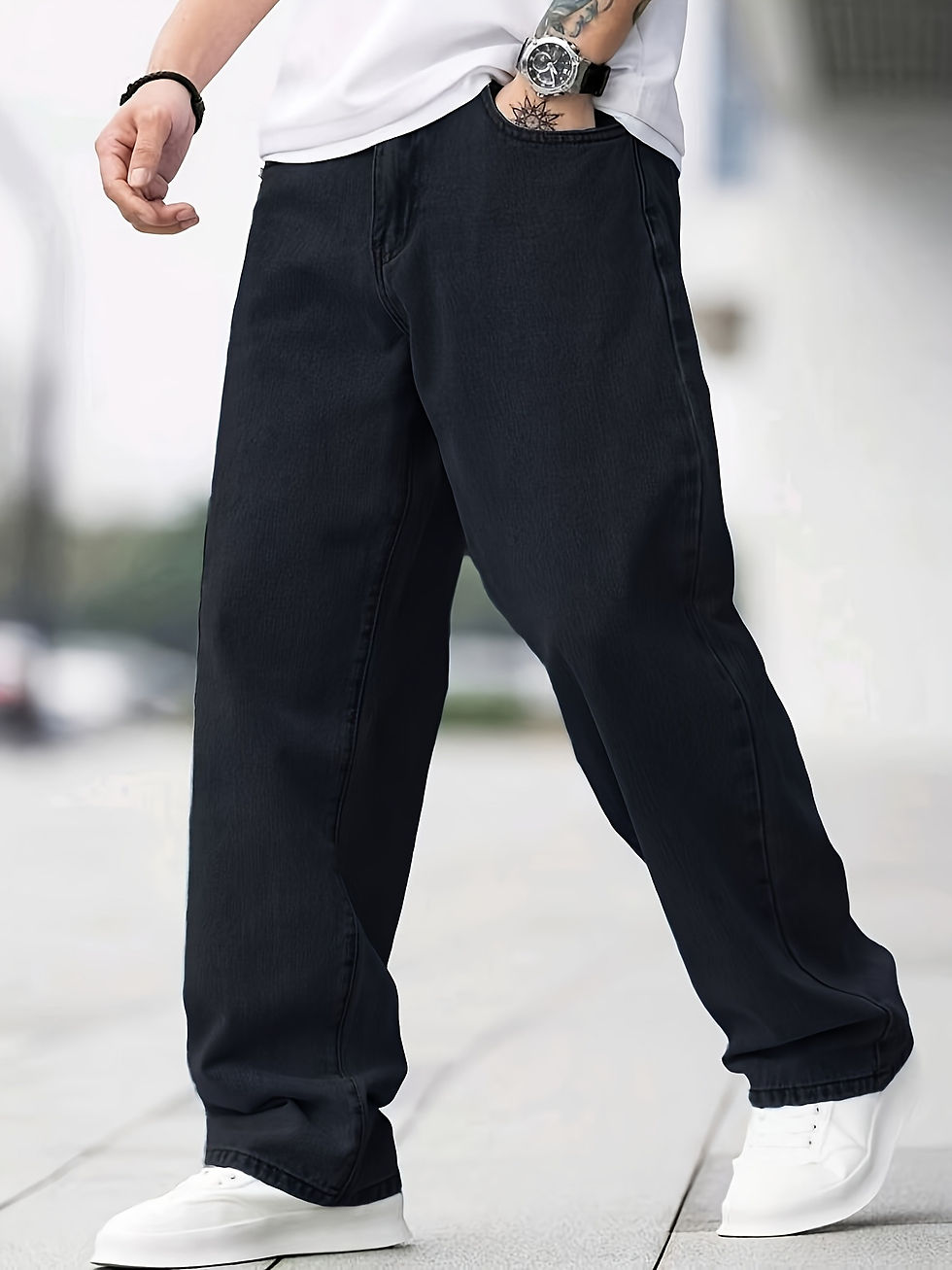 Thumbnail: Mens Cotton Trousers