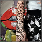 Lea, Fineline Tattoo, Mandala @247zugtattoo