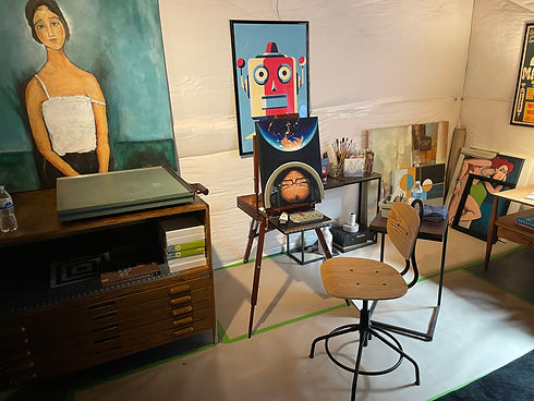 Fine Art Painting Studio