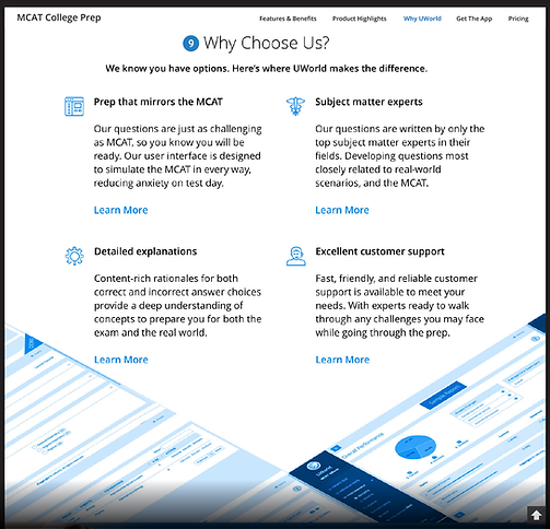 UWorld New Screen - Evaluation 5