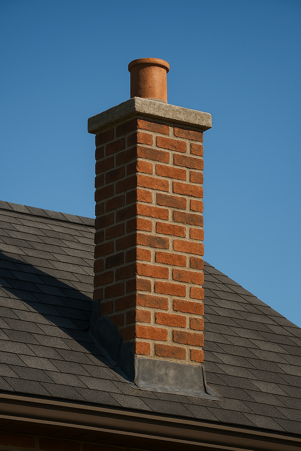 Chimneys are highly exposed, making them the most common spot for water intrusion.