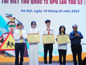 Awarding the 52nd UPU International Letter Writing Competition 2023