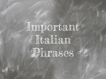 Important Italian Phrases for Travel with Kids