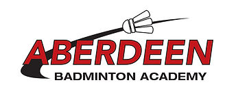 Aberdeen Badminton Academy logo with shuttlecock