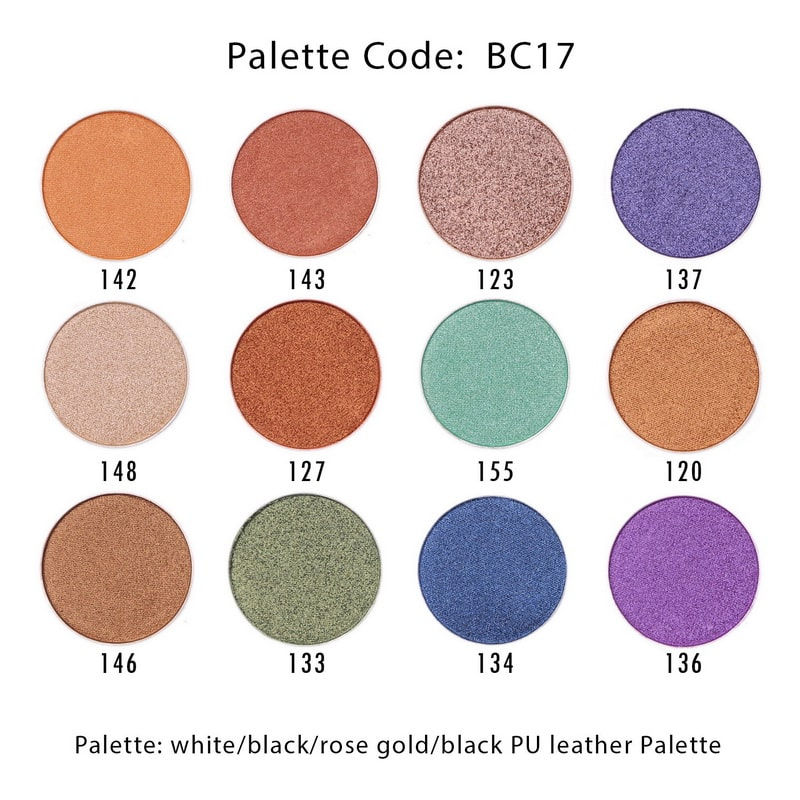 Thumbnail: 12 Shade Eyeshadow Palette Matte Black