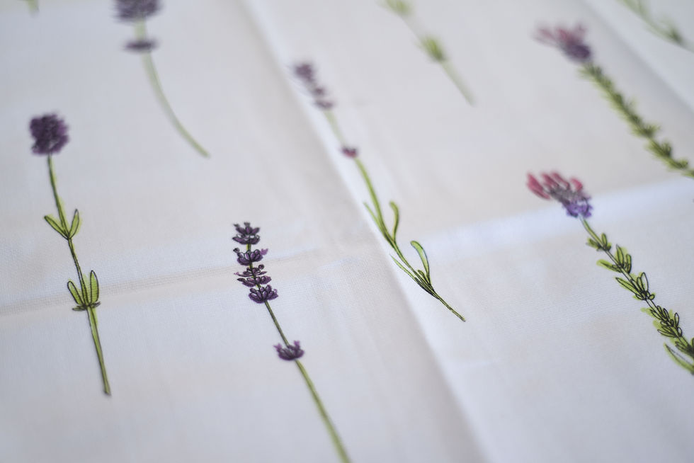 Thumbnail: wanaka lavender farm tea towel