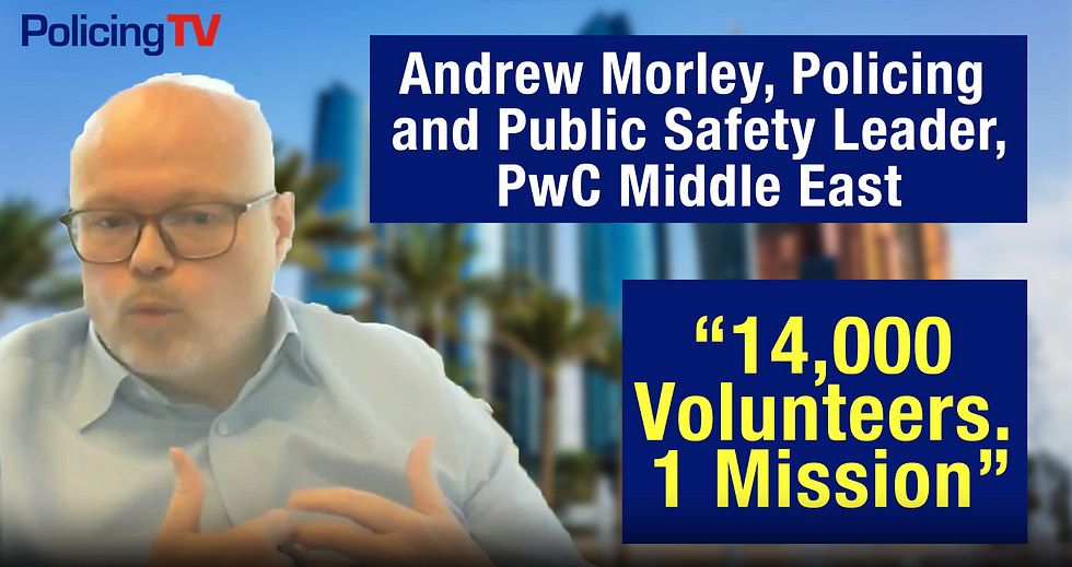 Policing Insight's PolicingTV launches volunteer week - Celebrating the everyday heroes who help keep communities safe.