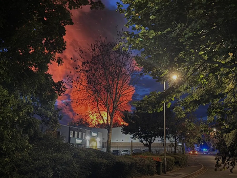 Special Constables First on Scene After Groundwell Industrial Estate Explosion