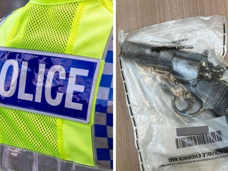 Bradford Special Constabulary arrests man who branished replica firearm.