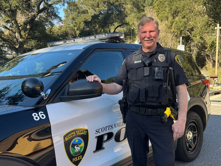 Scotts Valley Reserve Officer celebrates 30 years.