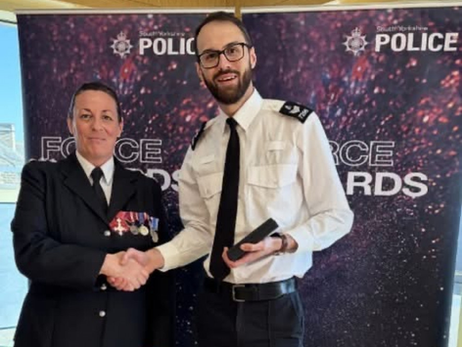 Special Sergeant Honored for Exceptional Leadership and Service