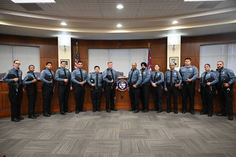 Woodbridge, NJ Police Department Adds 14 New Auxiliary Police Officers.