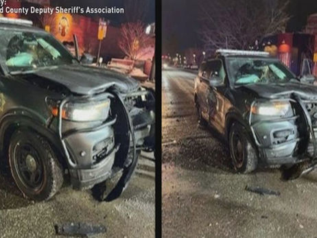 Flathead County deputy and reserve deputy struck by red light runner.