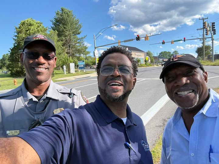 When Service Matters: Howard County Auxiliary Officer Assists Motorist in Dangerous Situation