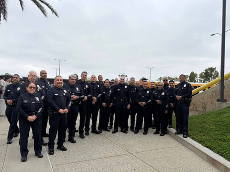LAPD Reserve Officers Support Special Olympics Southern California Summer Games