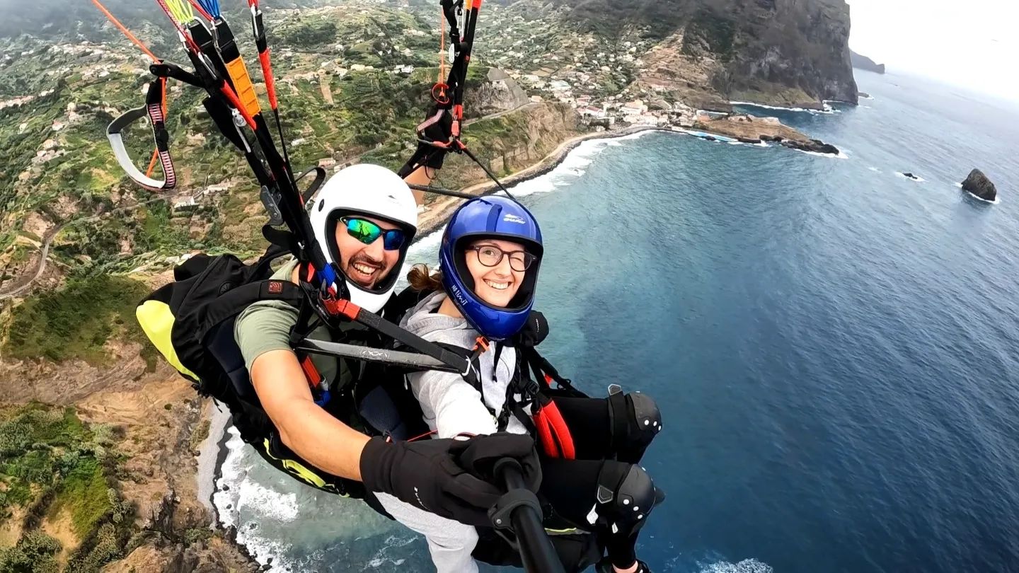 Tandem at Porto da Cruz Maiata
