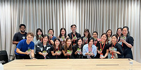 Corporate team bonding succulent terrarium workshop