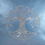 Thumbnail: Custom-made Tree of Life embroidered decorative cushions with silver embroidery
