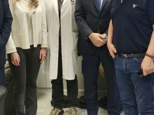 Επίσκεψη στο υπό ανέγερση ογκολογικό του Γ. Νοσοκομείου Λαμίας