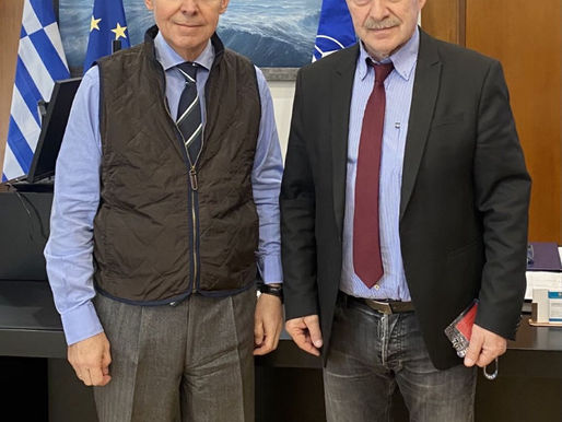 Συνάντηση με τον Υφυπουργό Εθνικής Αμύνης κ. Θανάση Δαβάκη