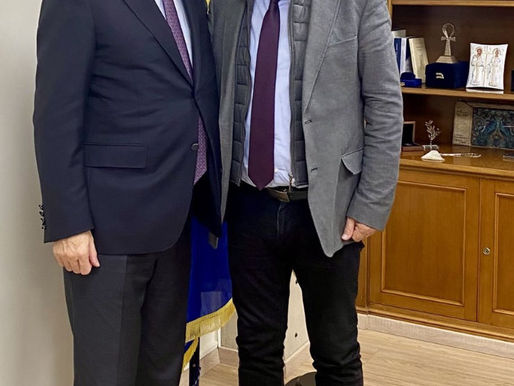 Με τον Υπουργό Εθνικής Οικονομίας κ. Κωστή Χατζηδάκη
