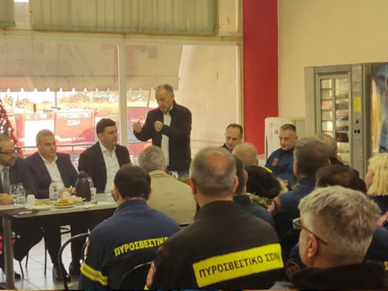 Επίσκεψή στη Λαμία κο Βασίλη Κικίλια