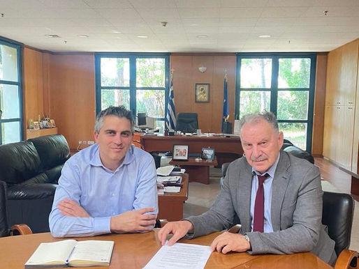 Συνάντηση με Υπουργό Υποδομών & Μεταφορών για πρόσβαση στο μνημείο του Αθ.Διάκου.