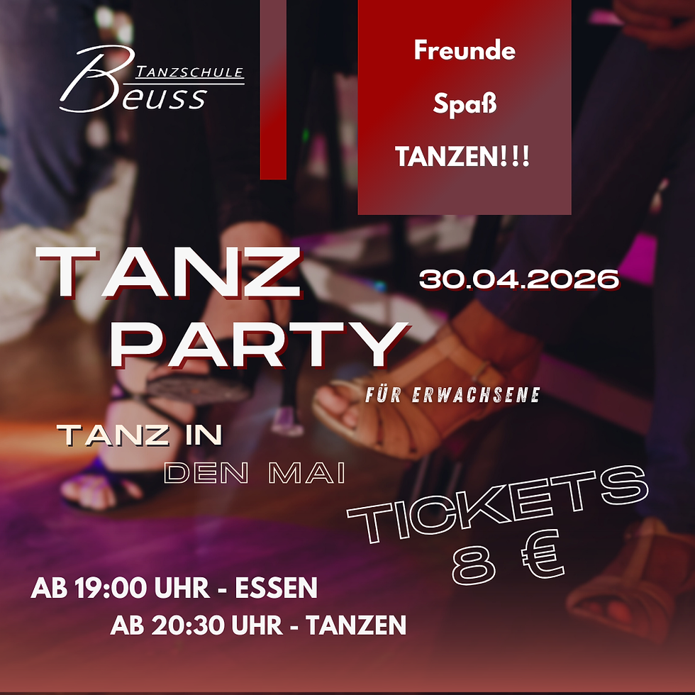 Tanzparty Erwachsene: Tanz in den Mai