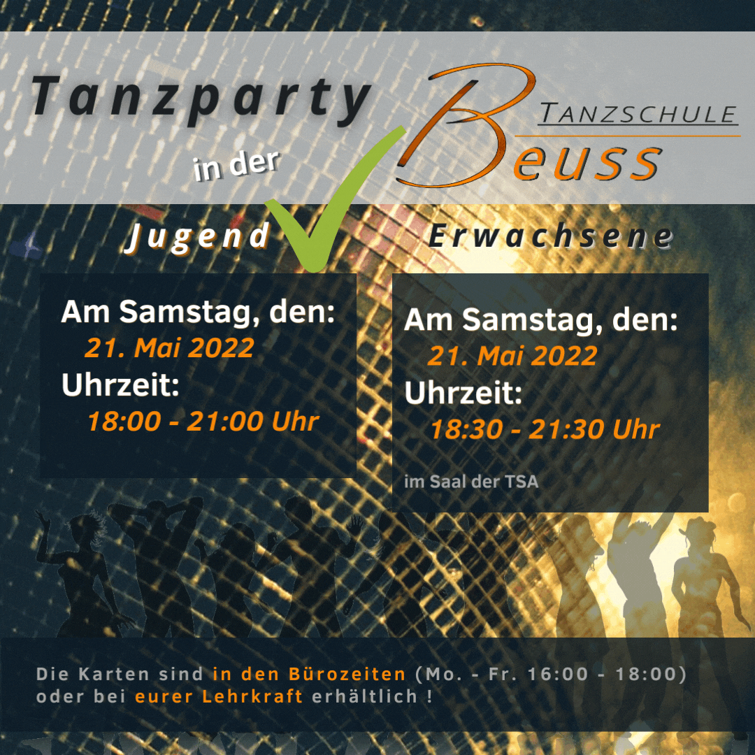 Tanzparty für Erwachsene