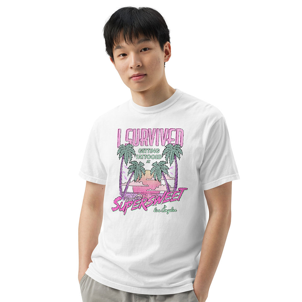 Thumbnail: Garment-dyed heavyweight t-shirt