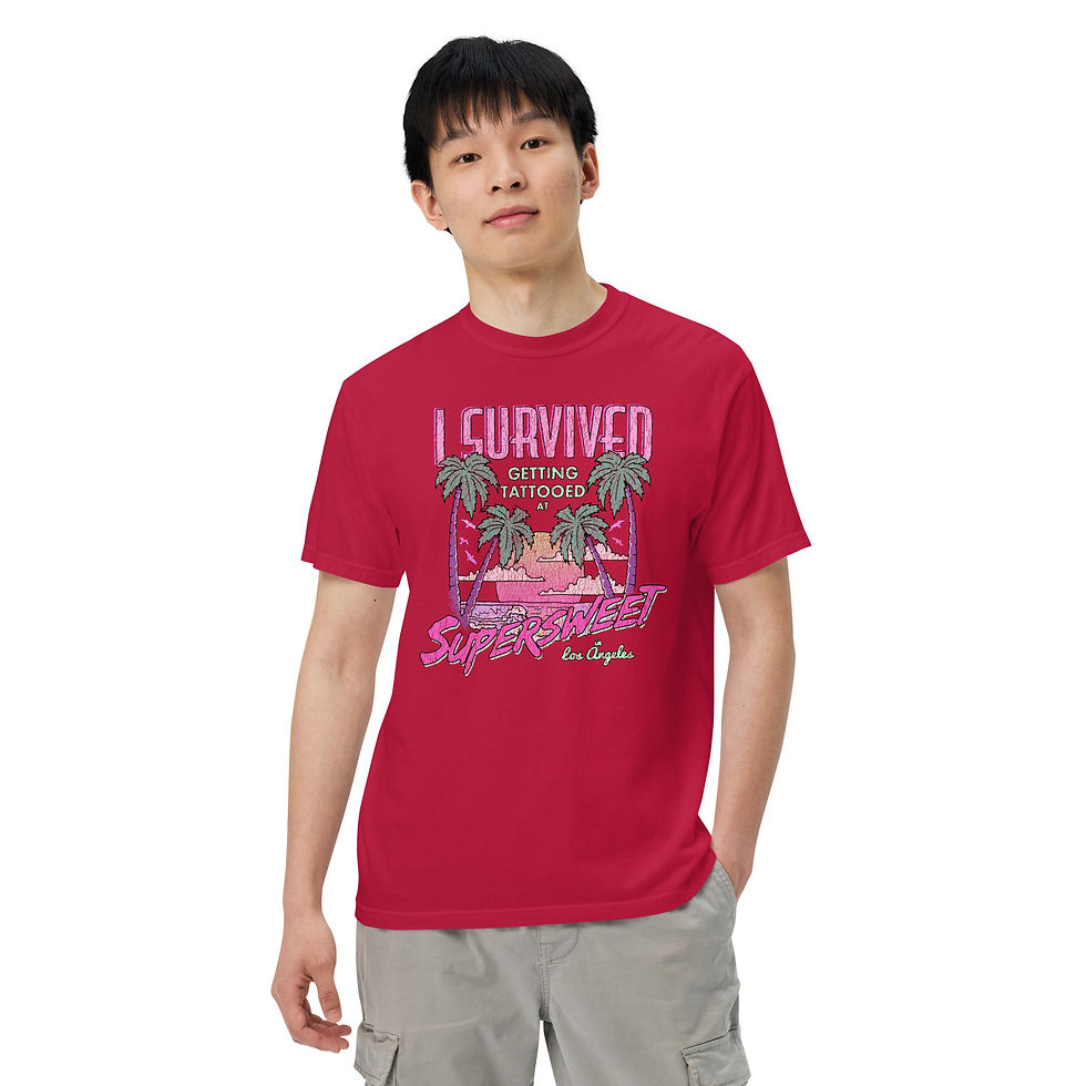 Thumbnail: Garment-dyed heavyweight t-shirt