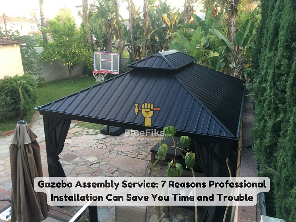 Gazebo Assembly Service: 7 Reasons Professional Installation Can Save You Time and Trouble