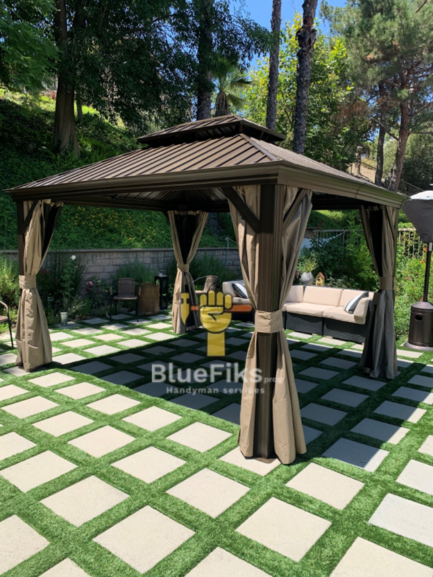 Real-World Gazebo Installation: Local Spotlights