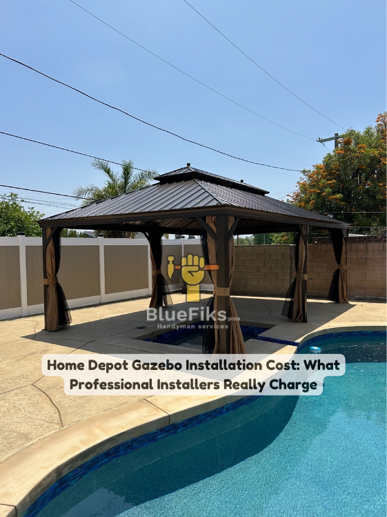 Home Depot Gazebo Installation