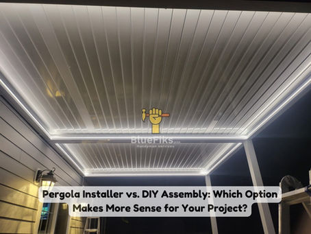 Pergola Installer vs. DIY Assembly: Which Option Makes More Sense for Your Project?