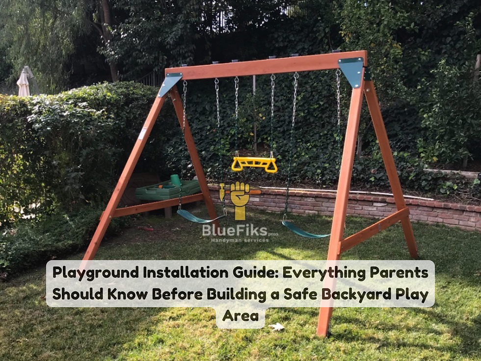 Playground Installation Guide