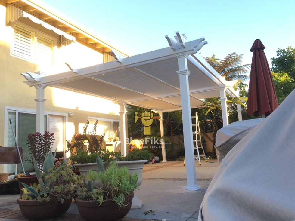 Professional Pergola Installation