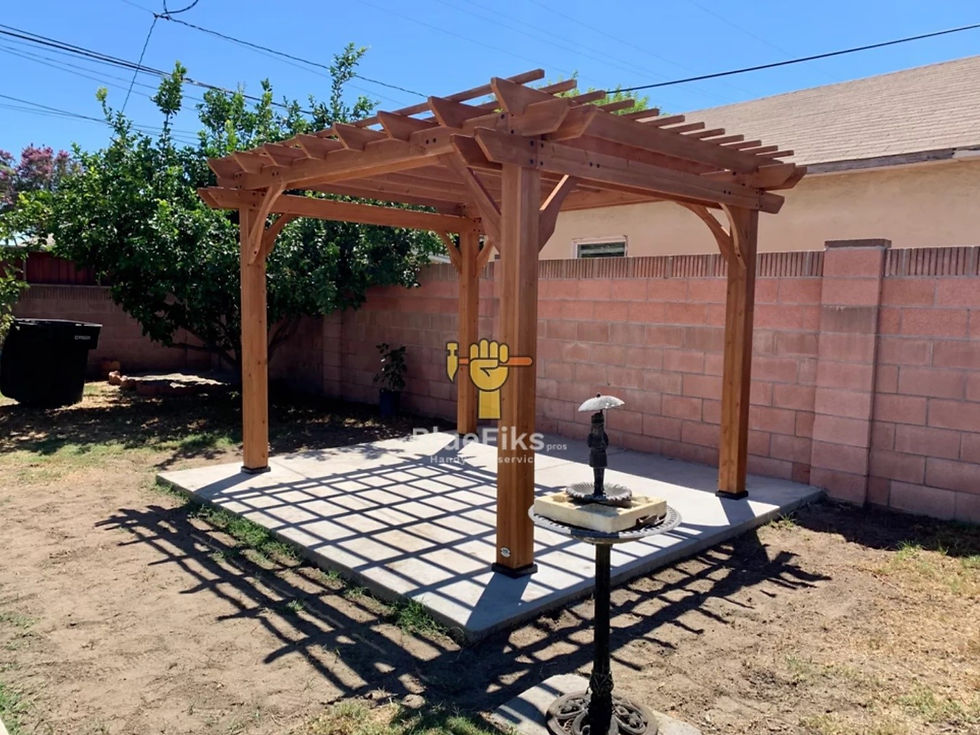 Louvered Pergola Installation in Your Area