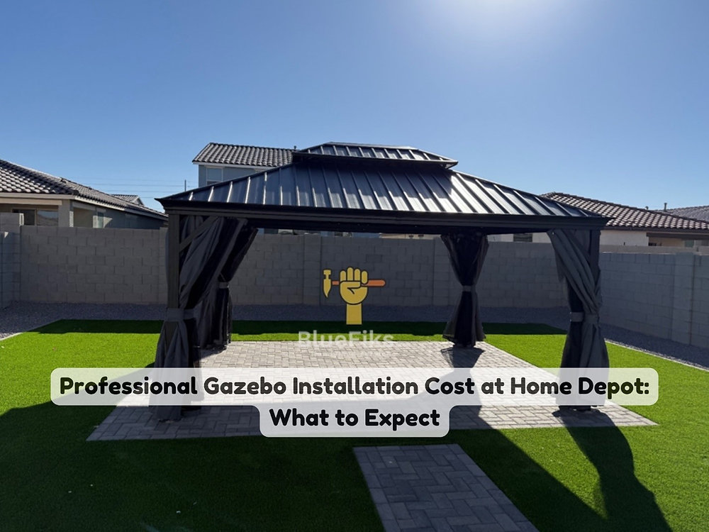 Home Depot Gazebo Installation
