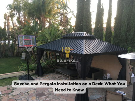 Gazebo and Pergola Installation on a Deck: What You Need to Know
