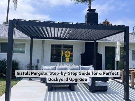 Installing a Pergola