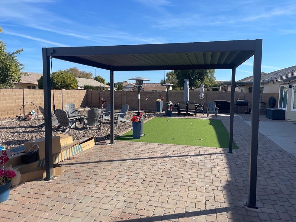 Pergola Installation