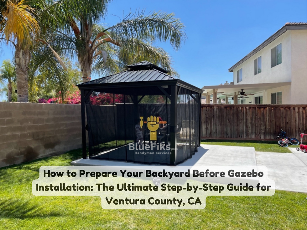 Proper gazebo assembly