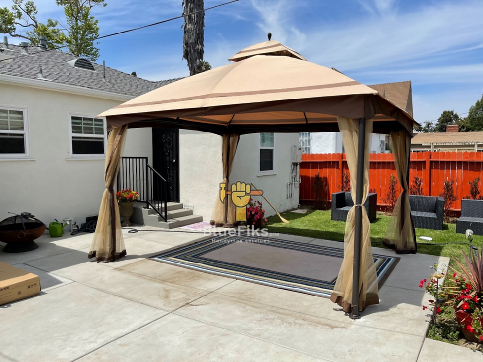 designed gazebo