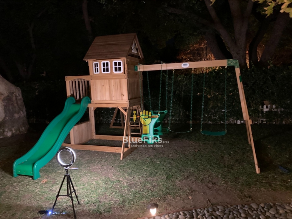 Swing Set Professional Installation
